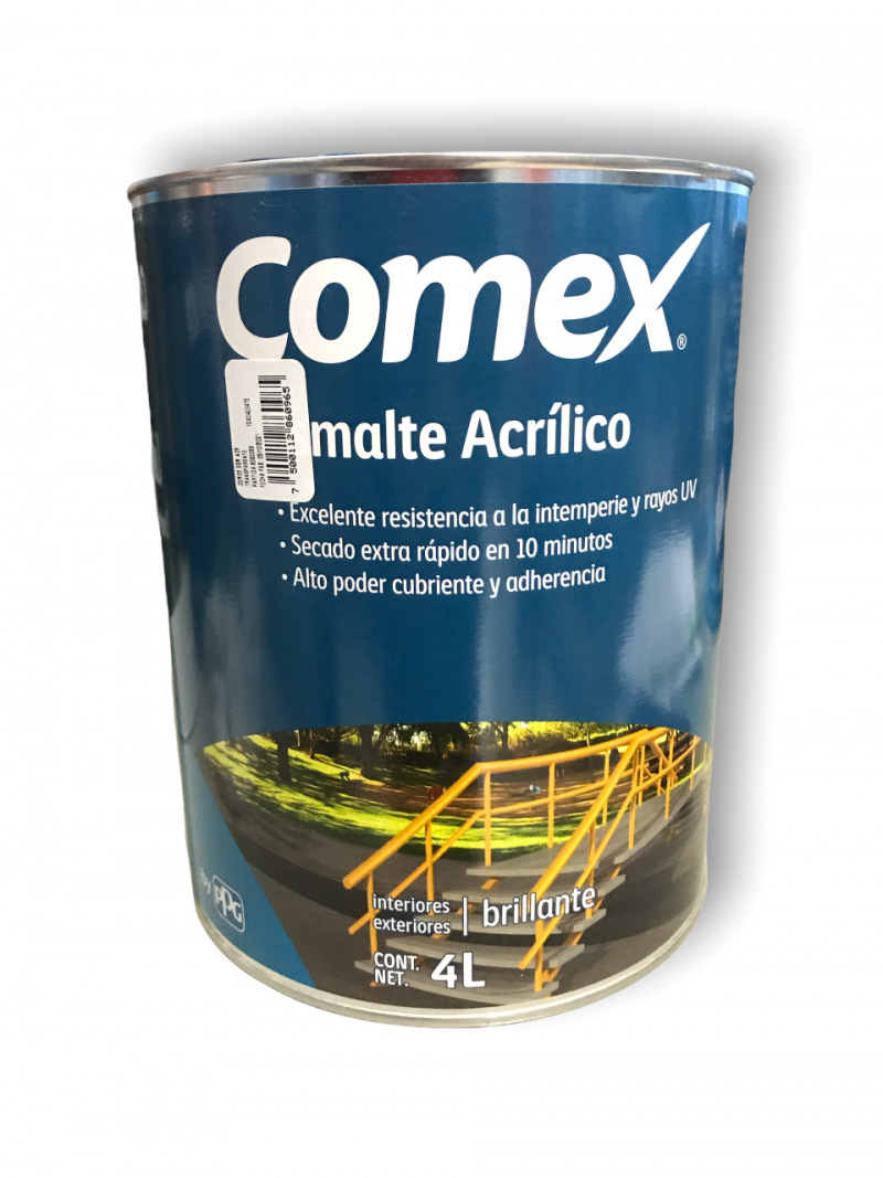 Comex Esm Acrilico Transparente Lt Barata Del Valle