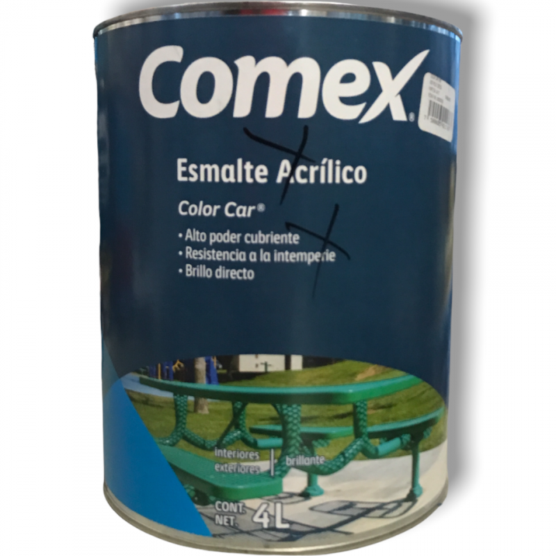 Comex Esm Acrilico Transparente Lt Barata Del Valle