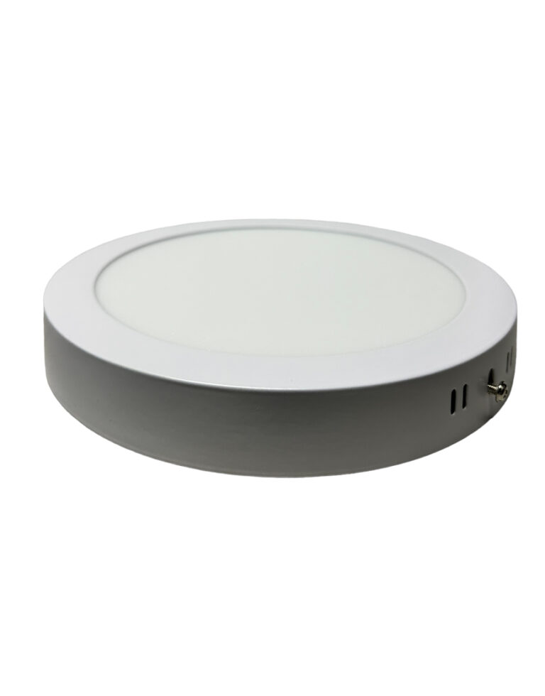 LUMINARIO PARA SOBREPONER LED REDONDO BLANCO LUZ BLANCA 18 W 100 240V