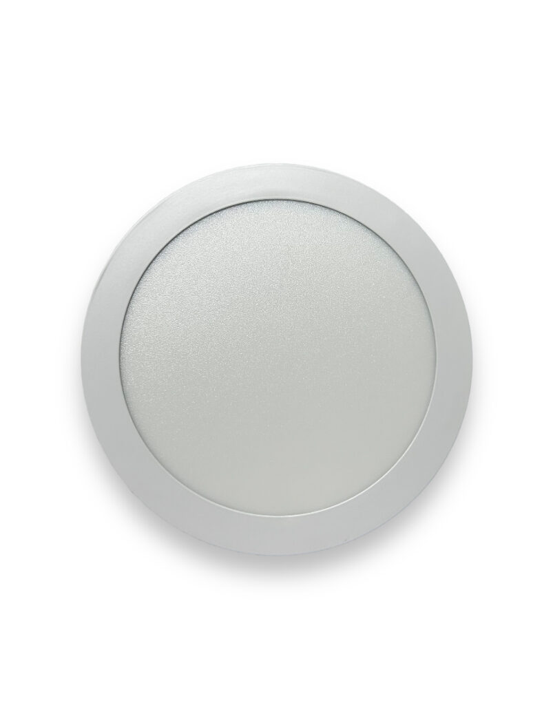 Luminario Para Sobreponer Led Redondo Blanco Luz Calida W V