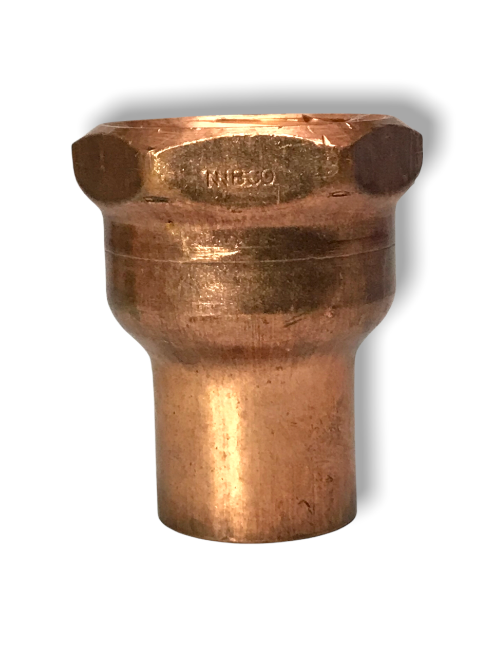 Conector con regulador de agua en bronce